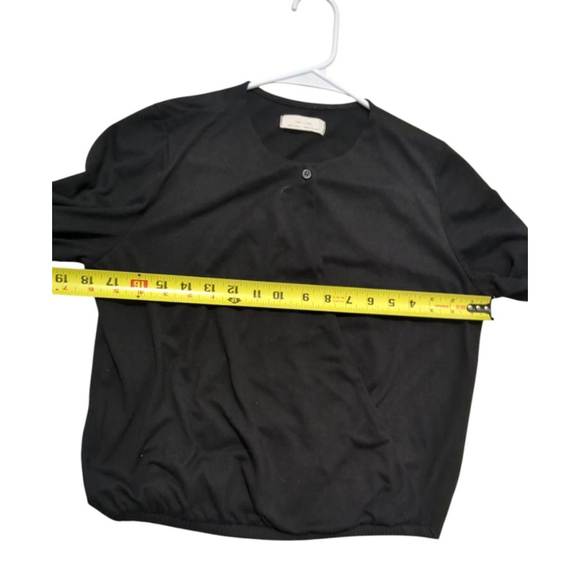 Women's OAK + FORT Black Long Sleeve Tee M - Picture 5 of 8